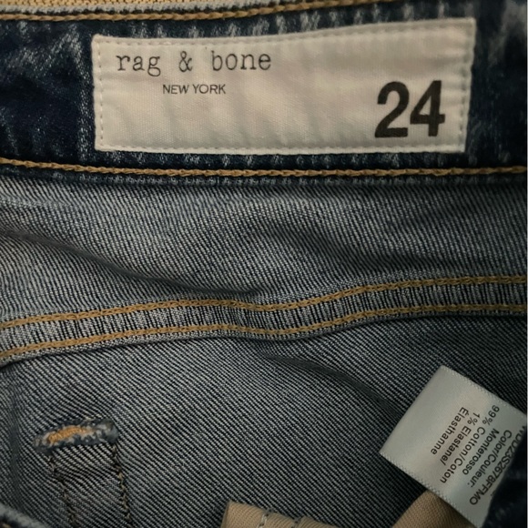Rag & Bone Dre low-rise slim boyfriend 24 - Picture 10 of 11